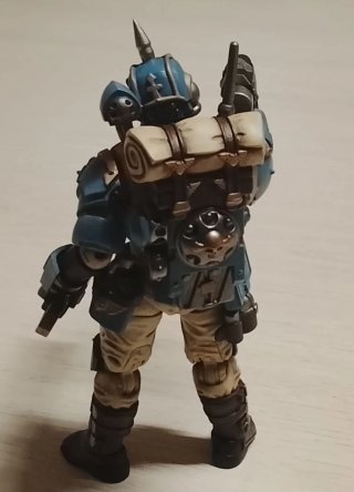 Figura Joytoy Warhammer 40k Astra Militarum 1/18
