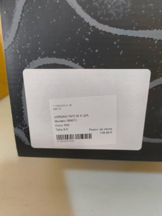 Jordan Tatum 4 Talla 43 Nuevas