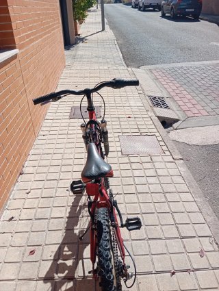 Bici Montaña Infantil Orbea Roja.