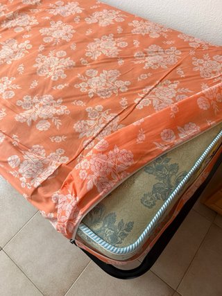 Cama individual completa 90x190