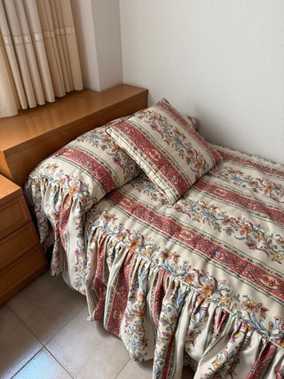 Cama individual completa 90x190