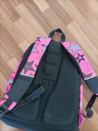 Zaino Seven scuola stelle rosa