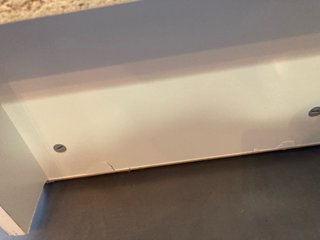 Estantería blanca Ikea 2 baldas
