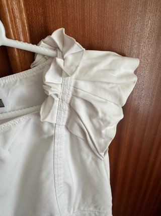 Vestido blanco Zara