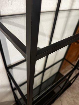 Estantería Doble IKEA VITTSJO Negra