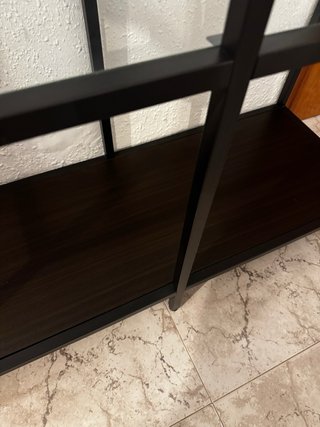 Estantería Doble IKEA VITTSJO Negra