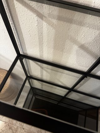 Estantería Doble IKEA VITTSJO Negra