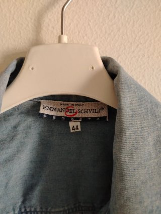 Camicia jeans Emmanuel Schvili XXL