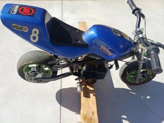 Minimoto Azul Infantil