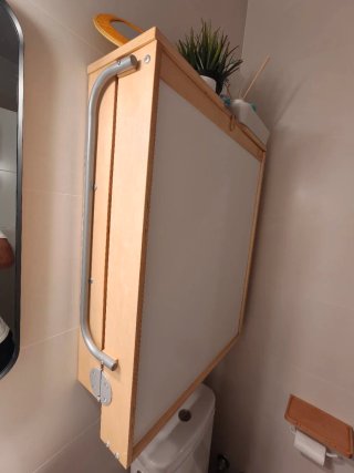 Cambiador de pared para bebé