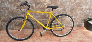 Bicicleta Orbea Amarilla