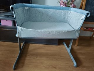 Cuna de colecho Chicco azul
