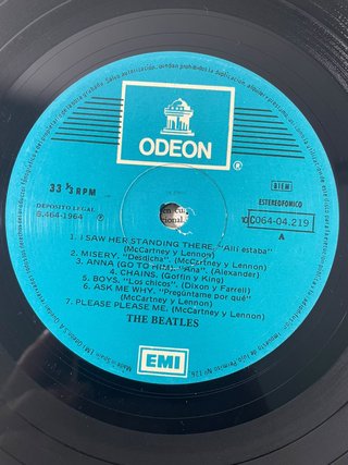 The Beatles - Please Please Me Vinilo Español 1978