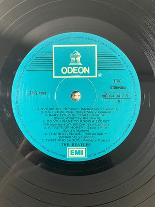 The Beatles - Please Please Me Vinilo Español 1978