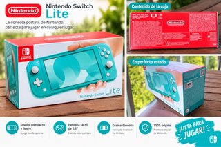 Nintendo Switch Lite Turquesa