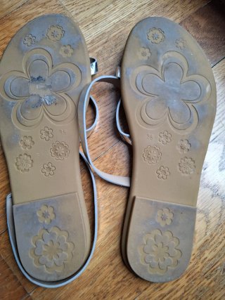 Sandalias Porronet Plateadas