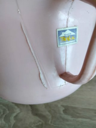 Orinal infantil rosa Plásticos Trilla años 70