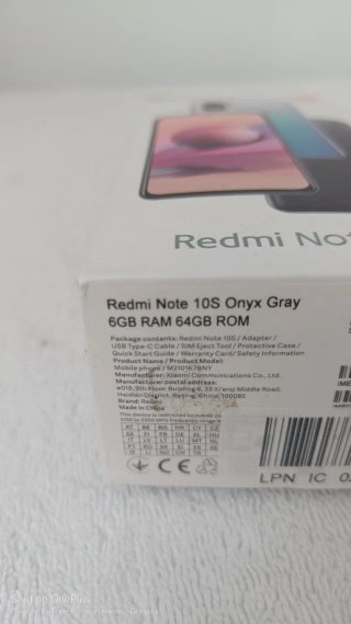 Xiaomi Redmi Note 10S Negro/Gris
