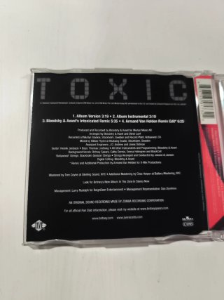 Britney Spears - Toxic CD