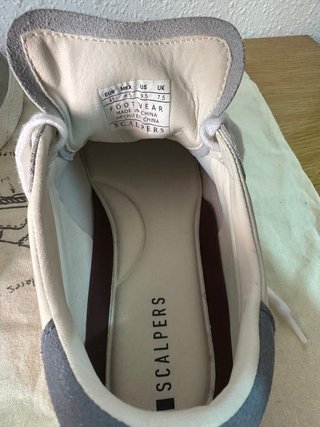 Zapatillas Scalpers Ford Blancas Calavera UNISEX