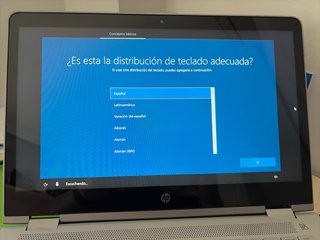 Portátil HP convertible a tablet