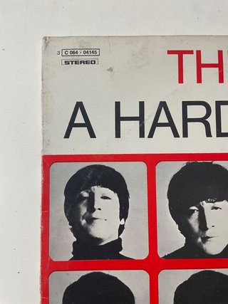 Vinilo Beatles A Hard Day's Night Italia ERRATA