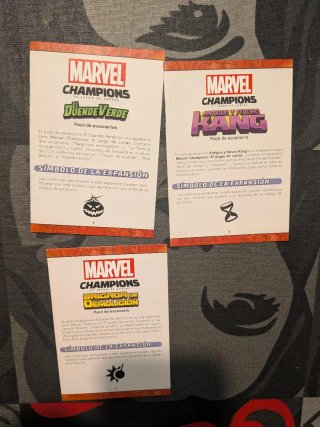 Marvel Champions LCG: Expansiones y Álbum