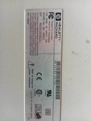 Teclado HP Beige Antiguo