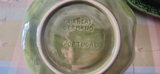 Vajilla Portuguesa Vintage Faianças Germano