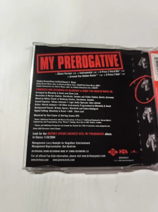 CD Britney Spears My Prerogative
