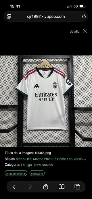 Camiseta Fútbol Nike Azul/Rojo Talla M