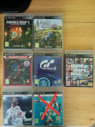 PlayStation 3 - 6 juegos