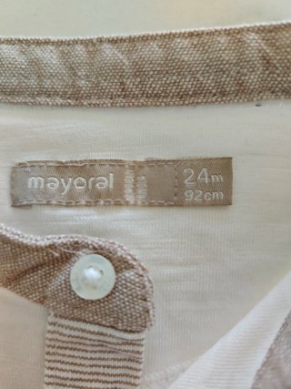 Conjunto Mayoral 2 años