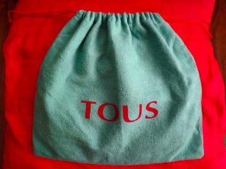 Bolso TOUS vintage - Piel con parches troquelados