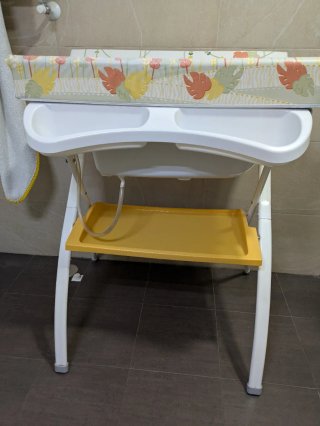 Bañera cambiador bebé