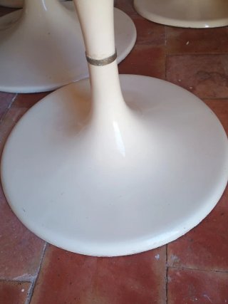 Juego Comedor Vintage  estilo Space Age o Tulip.