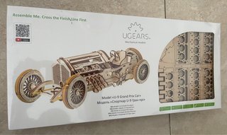 Maqueta UGears Coche U-9 Grand Prix Car