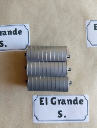 Lote 3 vagones ARNOLD