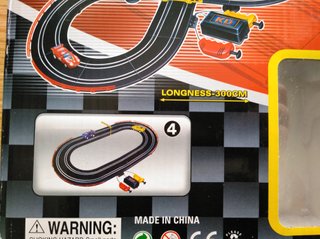 Circuito tipo Scalextric