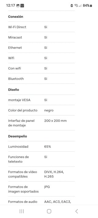 LG 43 Smart TV Bluetooth