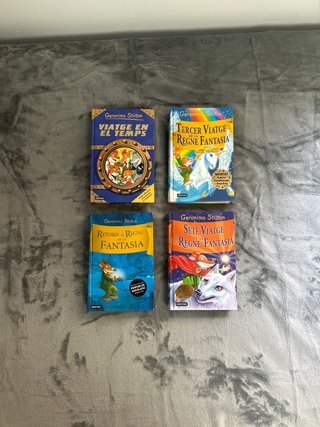 Colección de libros de geronimo stilton.