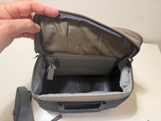 Kit Bolsa VAUDE manillar de bici con impermeable.