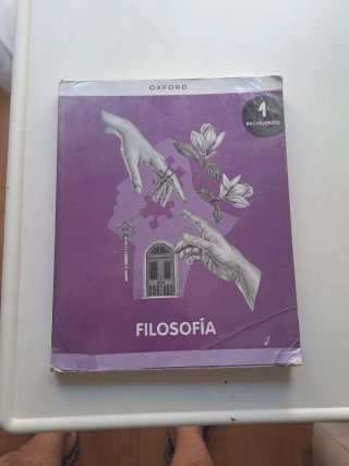 Filosofía 1º Bachillerato. Libro del estudiante...