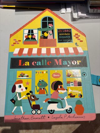 Libro Acordeón Gigante La calle Mayor