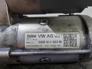 Motor arranque volkswagen 155554 0am911023m golf