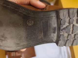 Bota campera niña marrón