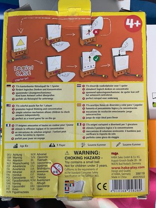 Juego HABA Logic Case (4+ años)