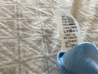 Camisa azul manga larga talla M