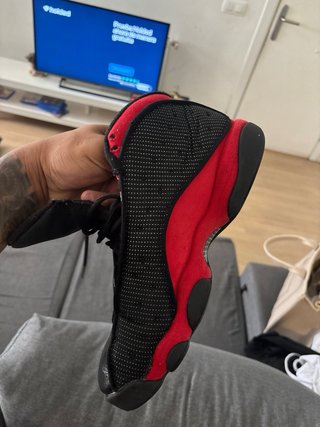 Jordan Retro 13 Negro Rojo no hago envio