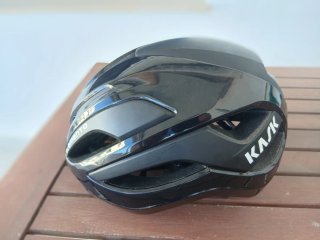 Kask Elemento Negro Brillo Talla L